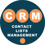 Contact lists with CRM platforms